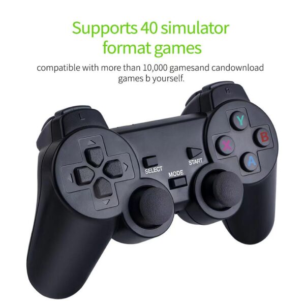 Video game console HDMI10000 classic retro minigames dual wireless Bluetooth gamepad controller emulator games